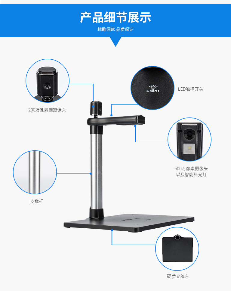 ZL-950TS，哲林高拍儀新品，高清晰